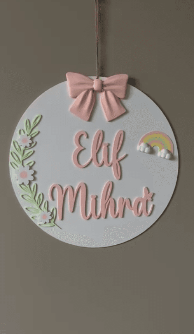 Elif Mihra Kapı Süsü